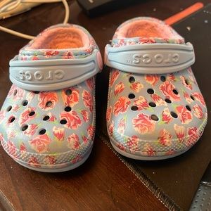 Fleeced lined 4c Crocs